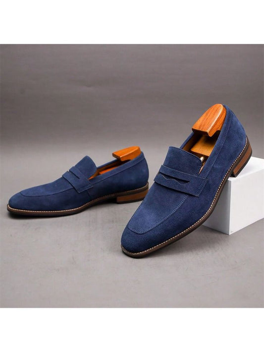 Elevated Suede Loafers
