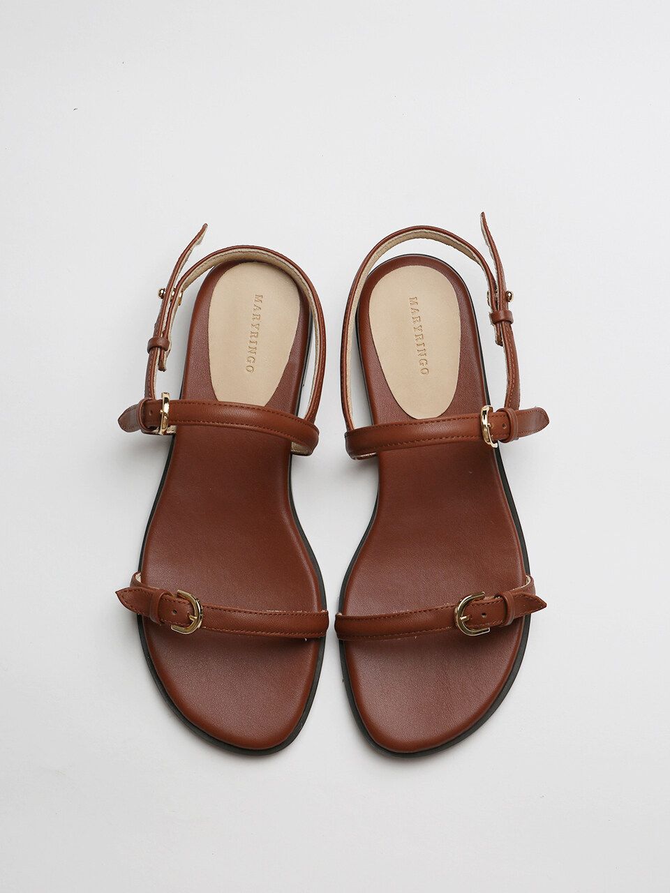 Classic  Buckled Flat Sandals